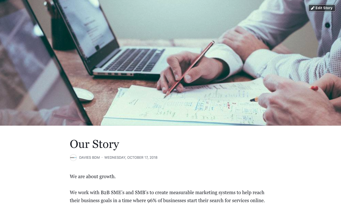 Facebook Our Story Feature